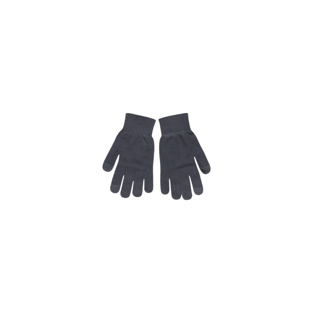 Pièces de gants en polyester recyclé gris