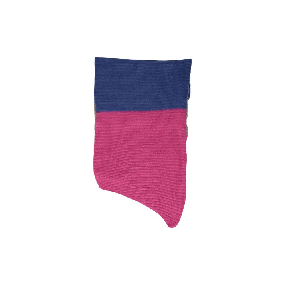 Pieces Blauwe Gerecyclede Polyester Sjaal