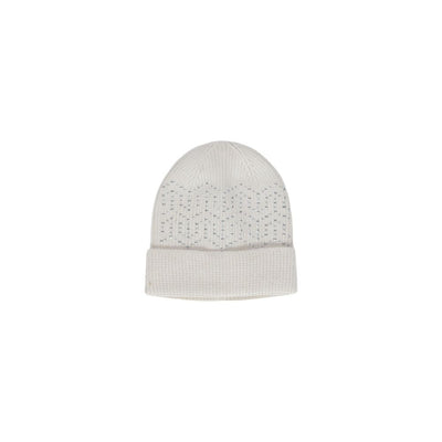 Casquette de baseball beige en polyester