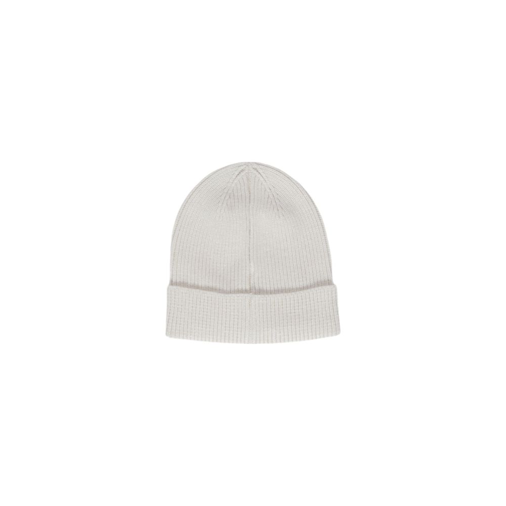 Casquette de baseball beige en polyester