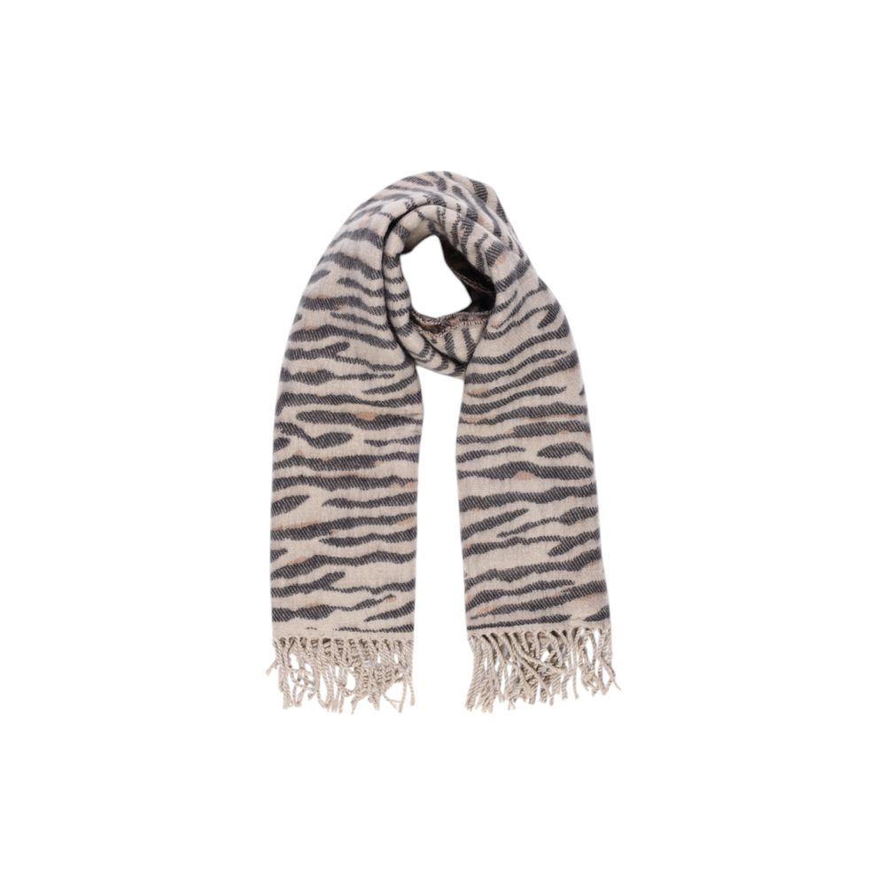 Pieces Beige Marabou Sjaal