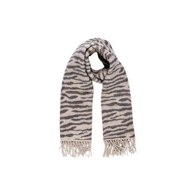 Pieces Beige Marabou Sjaal