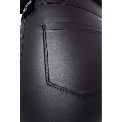 Alleen zwarte viscose jeans en broek