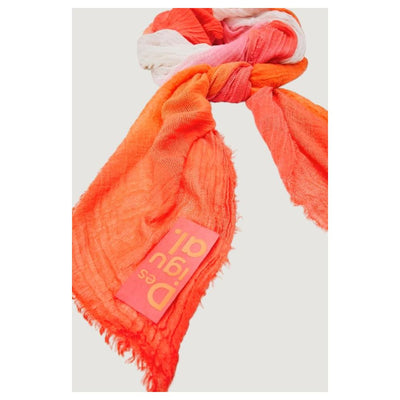 Écharpe Desigual en polyester orange