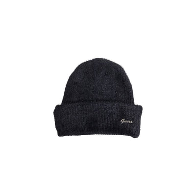 Casquette de baseball Guess en coton noir
