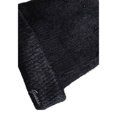 Casquette de baseball Guess en coton noir