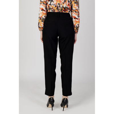 Pantalon en polyester recyclé noir Only
