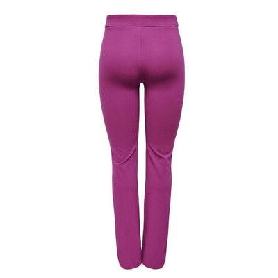 Pantalon en viscose rose uniquement