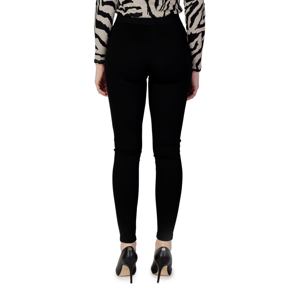 Jean et pantalon en viscose noire Only