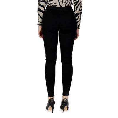 Jean et pantalon en viscose noire Only