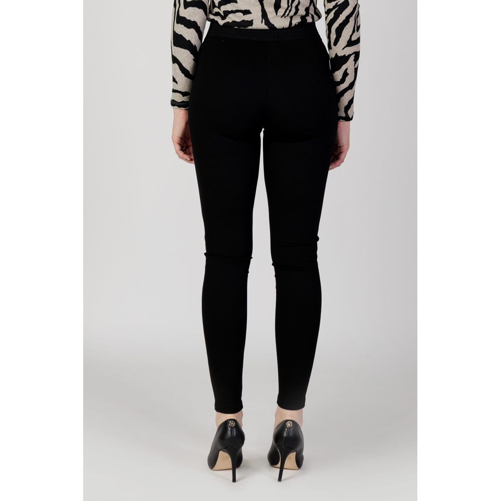 Jean et pantalon en viscose noire Only