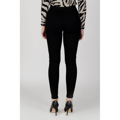 Jean et pantalon en viscose noire Only