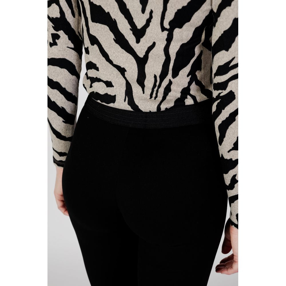 Jean et pantalon en viscose noire Only