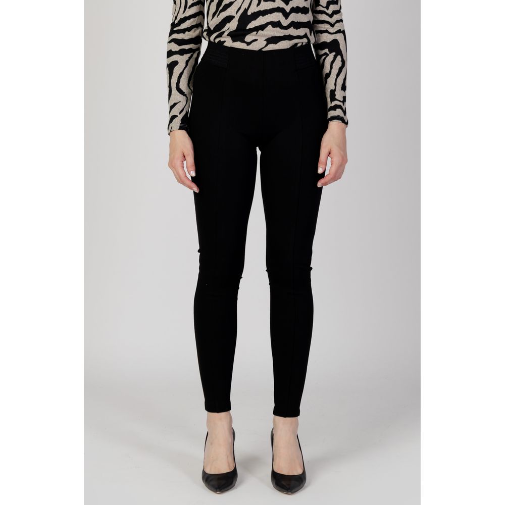 Jean et pantalon en viscose noire Only