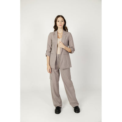 Only Beige Polyester Pant