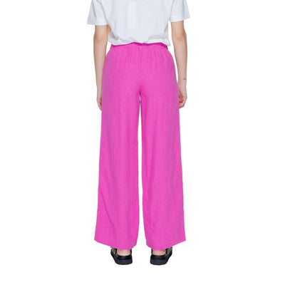 Only Pink Linen Pant