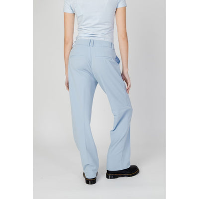 Pantalon en polyester bleu uniquement