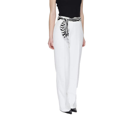 Only White Polyester Pant