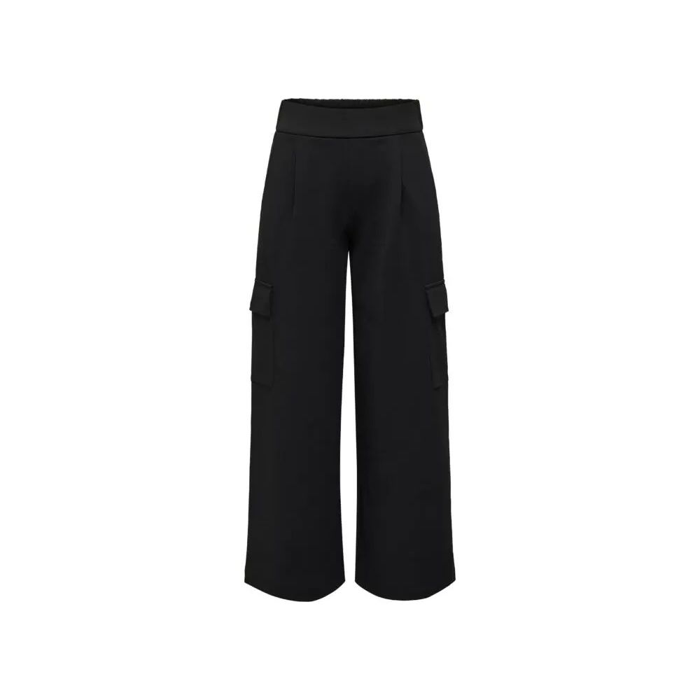 Jean et pantalon en polyester noir Jacqueline De Yong