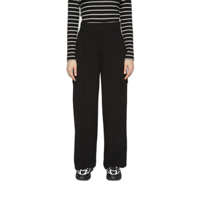 Jean et pantalon en polyester noir Jacqueline De Yong