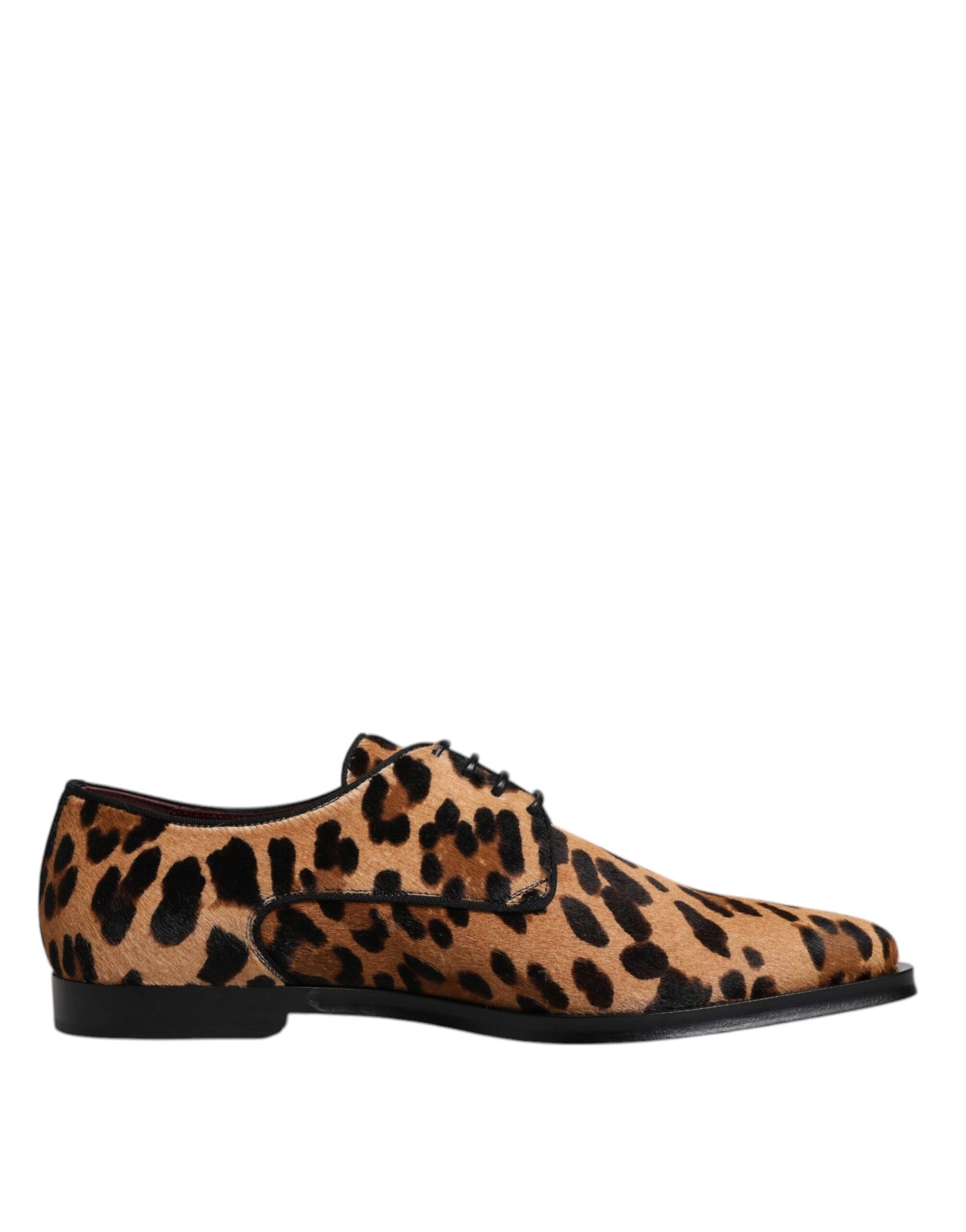 Dolce &amp; Gabbana Bruine Luipaard Derby Formele Herenschoenen