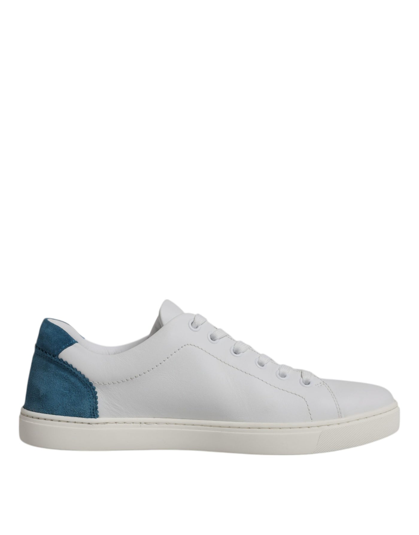 Dolce &amp; Gabbana Witte London Kalfsleren Sneakers Schoenen