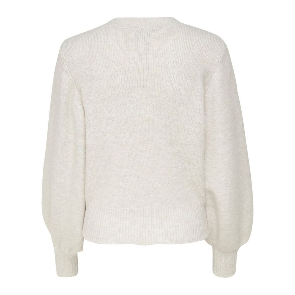 Pull en polyester crème uniquement