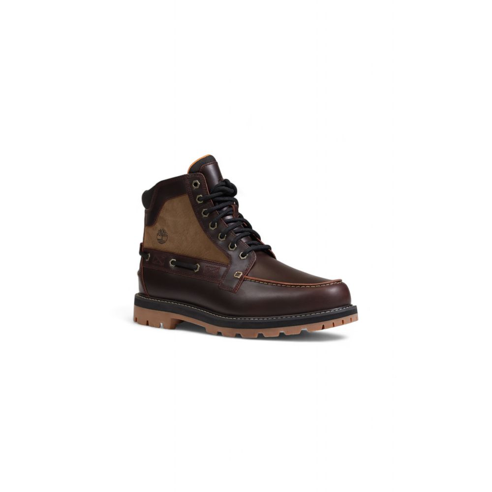 Bottes Timberland marron en tissu biosourcé