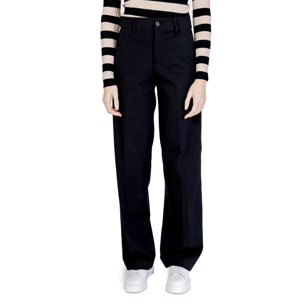 Street One Black Viscose Pant