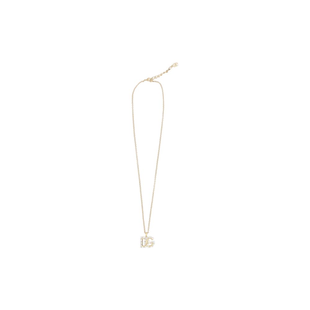 Dolce &amp; Gabbana strass logo ketting