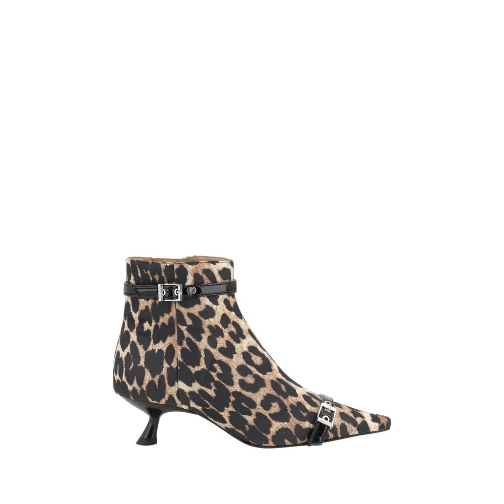 Bottines à œillets Ganni