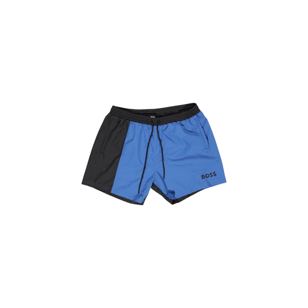 Hugo Boss Blauwe Polyester Zwembroek