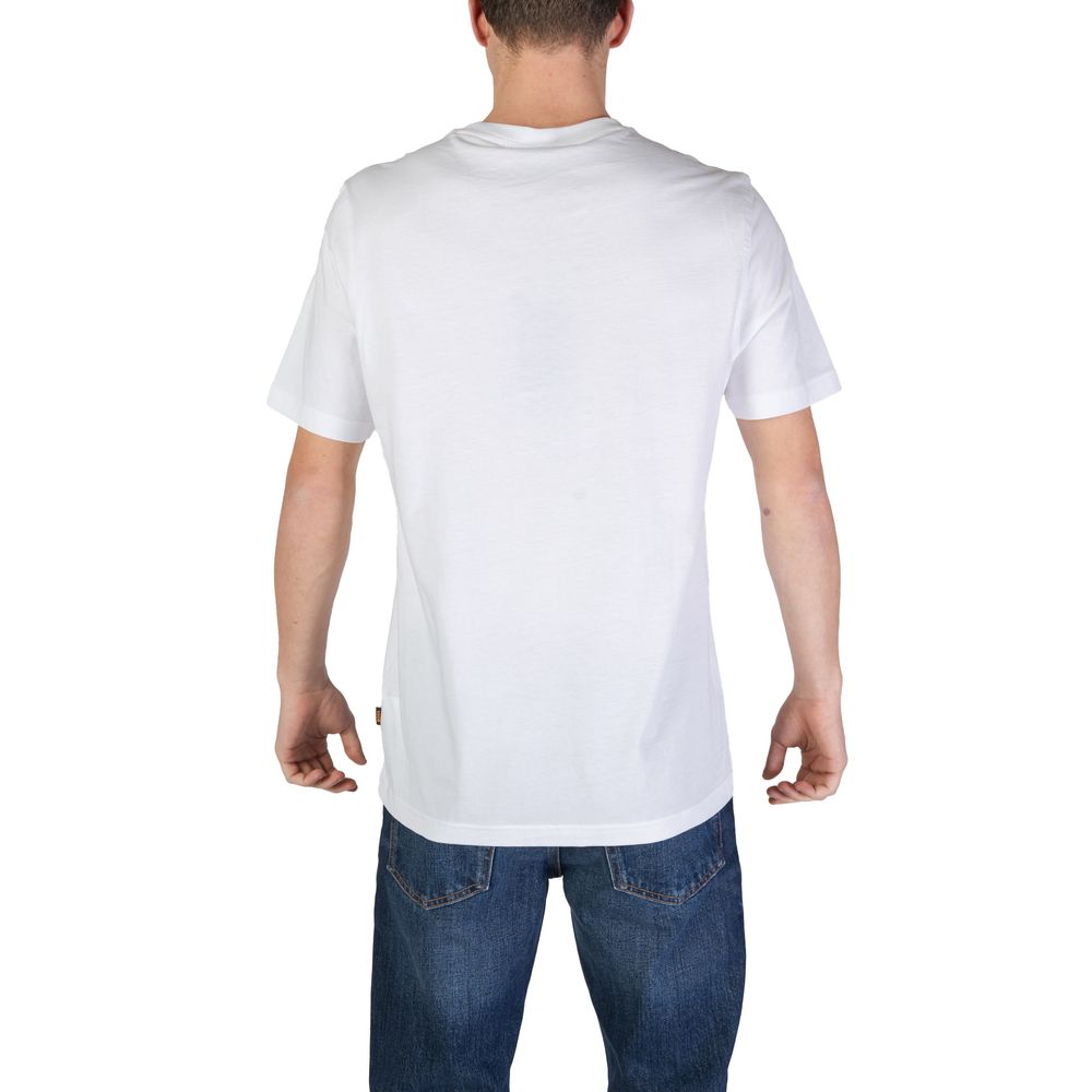 Hugo Boss Wit Katoenen T-shirt