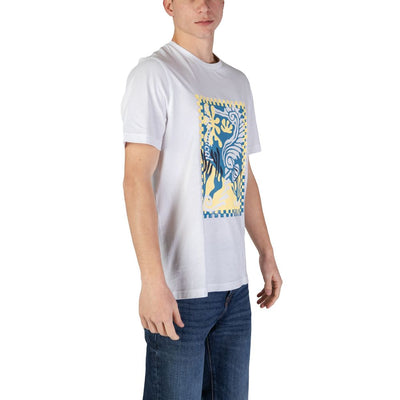 Hugo Boss Wit Katoenen T-shirt