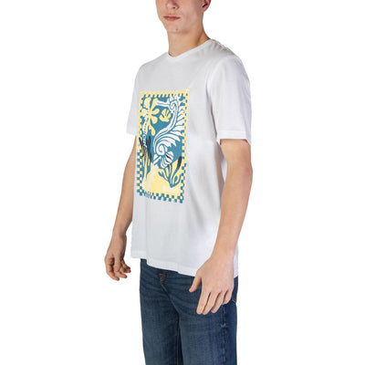 Hugo Boss Wit Katoenen T-shirt