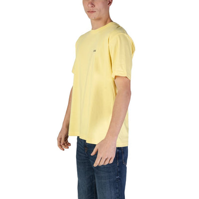 Hugo Boss Geel Katoenen T-shirt