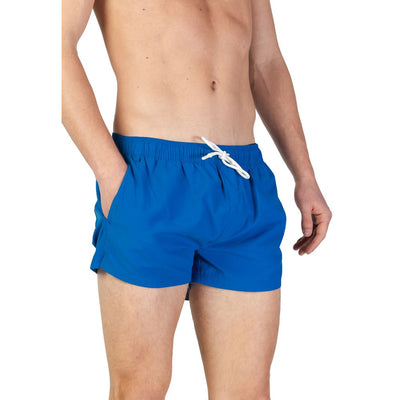 Hamaki-Ho Blauwe Polyester Zwembroek