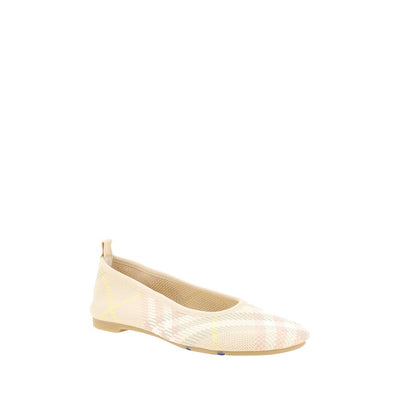 Burberry Archivio geruite ballerina's