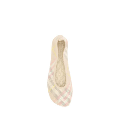 Burberry Archivio geruite ballerina's