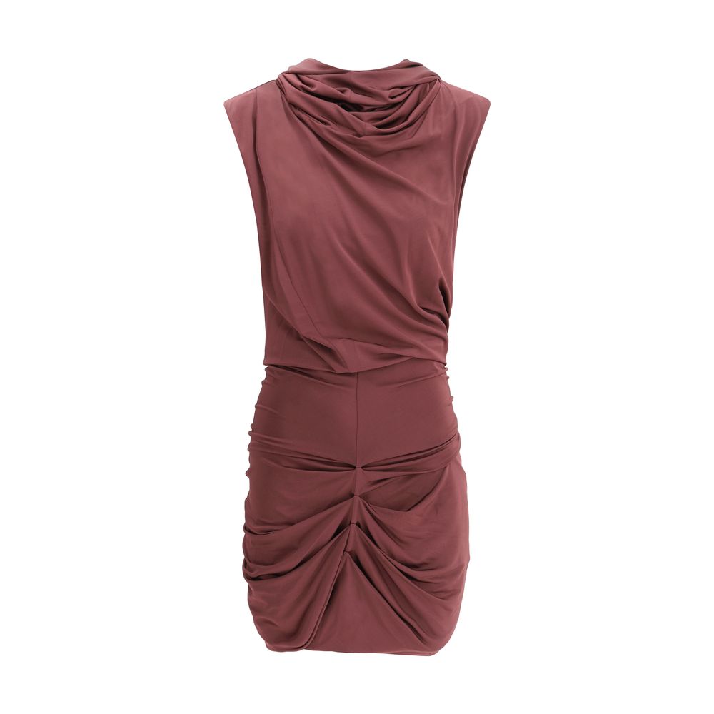 Magda Butrym gedrapeerde mini-jurk