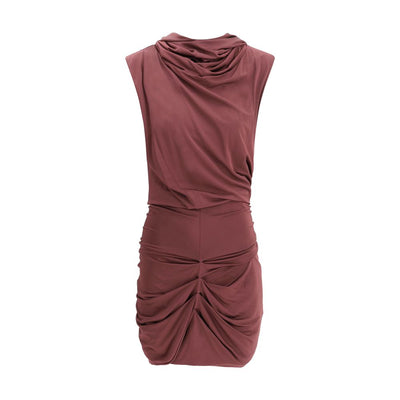 Magda Butrym gedrapeerde mini-jurk