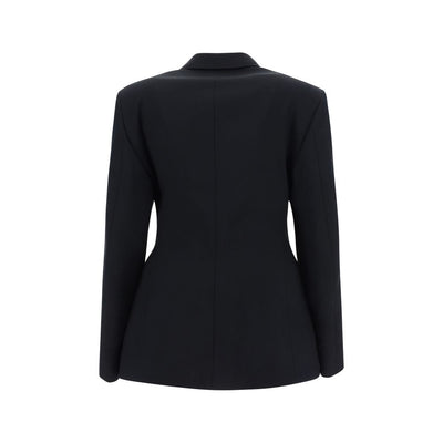 Veste blazer sablier Balenciaga