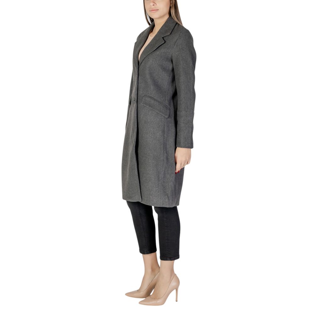 Vero Moda Grijze Polyester Jas