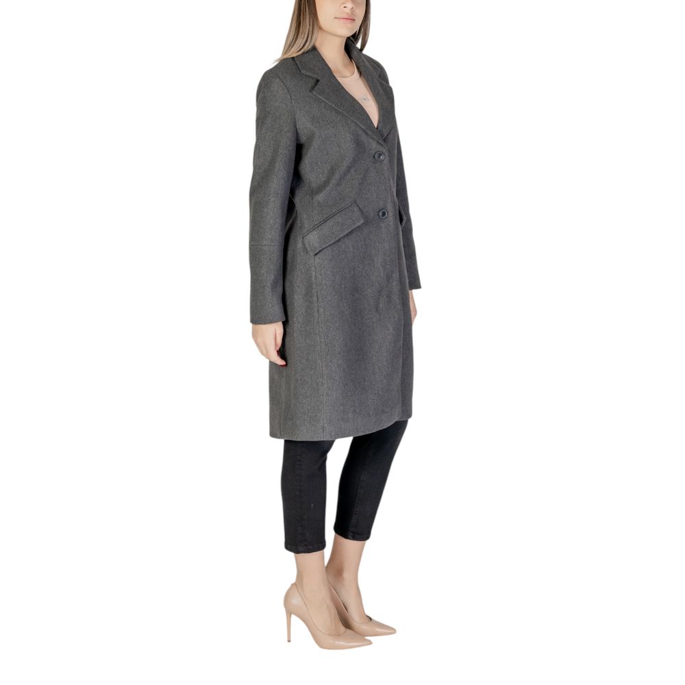 Vero Moda Grijze Polyester Jas