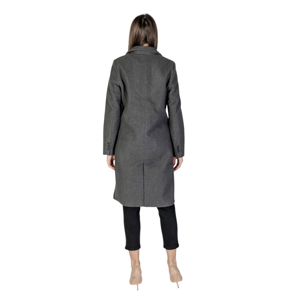 Vero Moda Grijze Polyester Jas