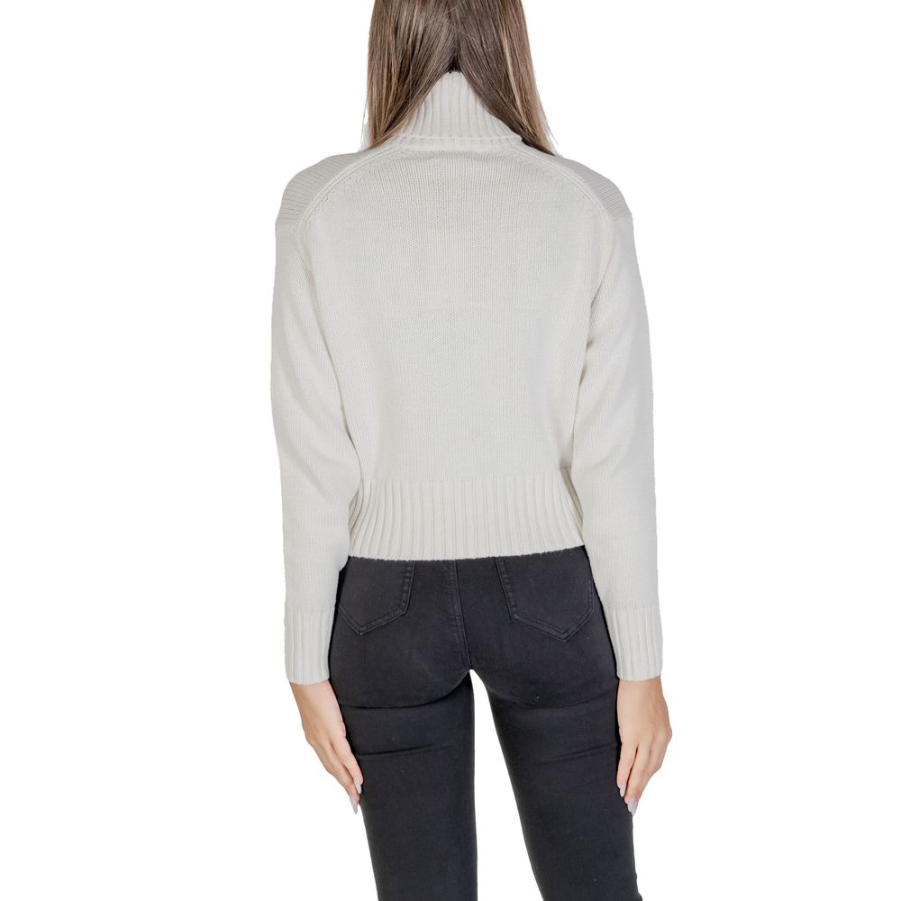 Pull en coton crème Calvin Klein Jeans