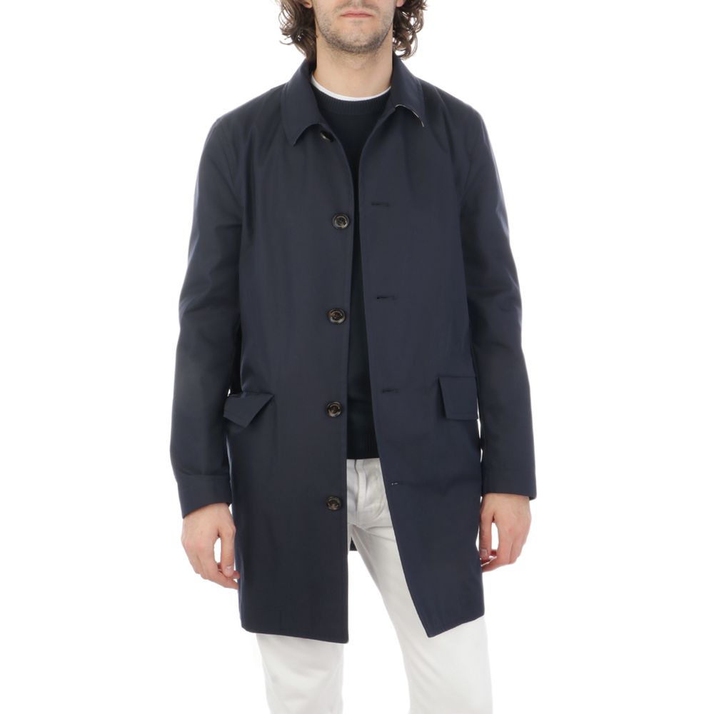 Aquascutum Blauw Katoenen Jasje