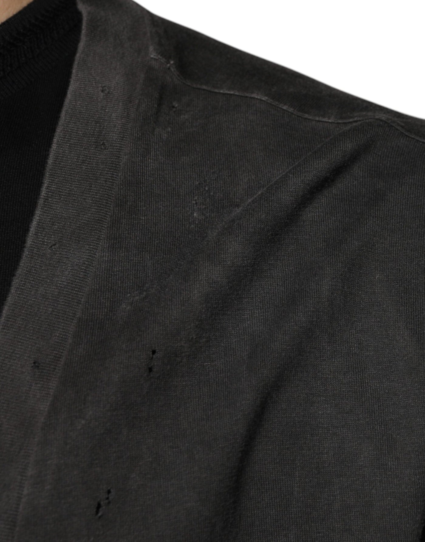 Dolce &amp; Gabbana Zwart Katoenen T-shirt met Ronde Hals en Korte Mouwen