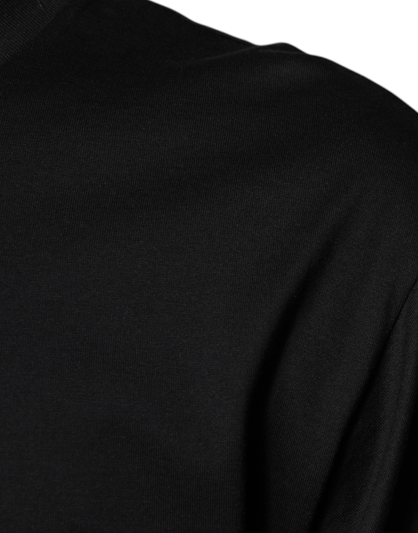 Dolce &amp; Gabbana Zwart Katoenen T-shirt met Ronde Hals en Korte Mouwen