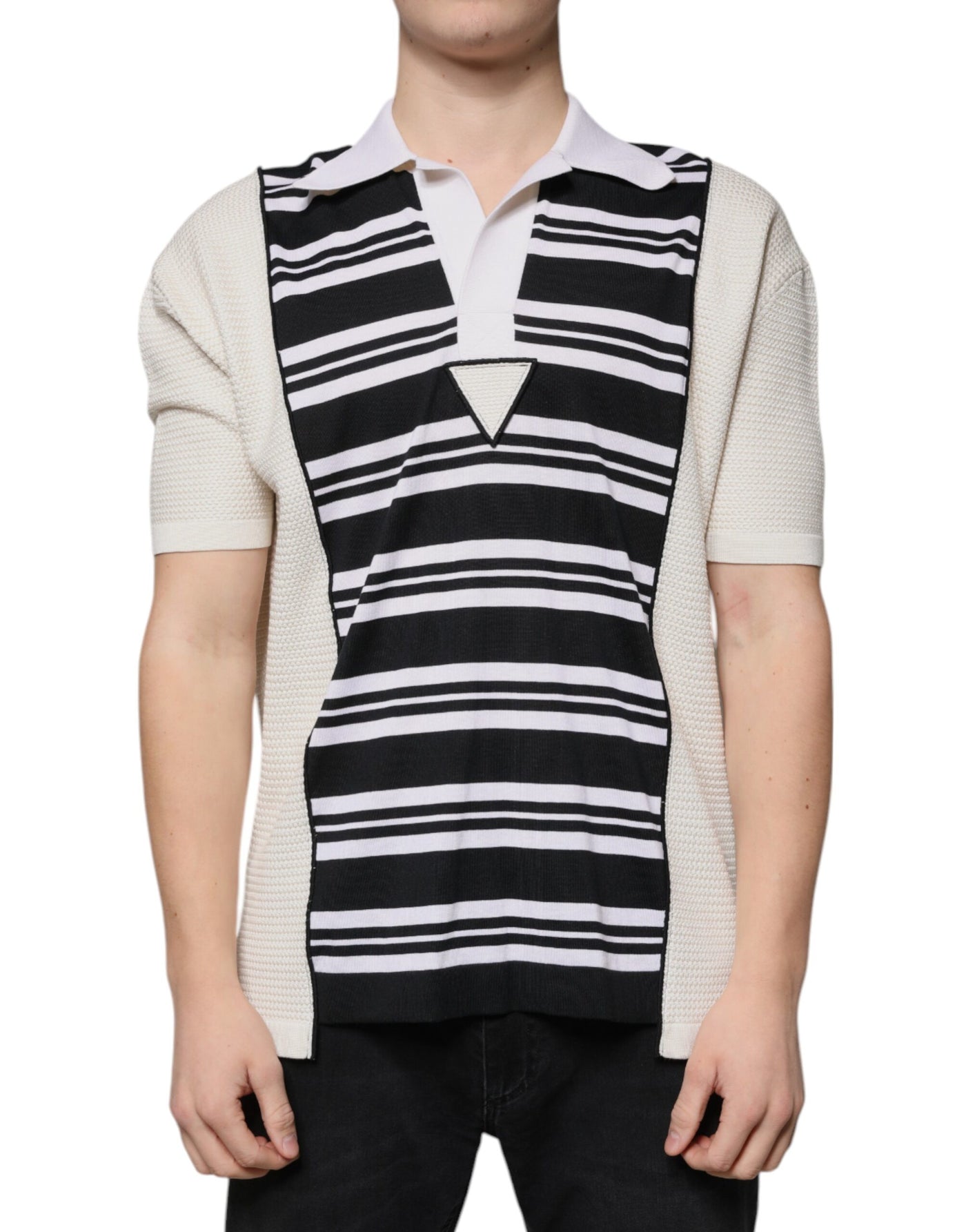 Dolce &amp; Gabbana Multicolor Gestreept Polo T-shirt met Kraag